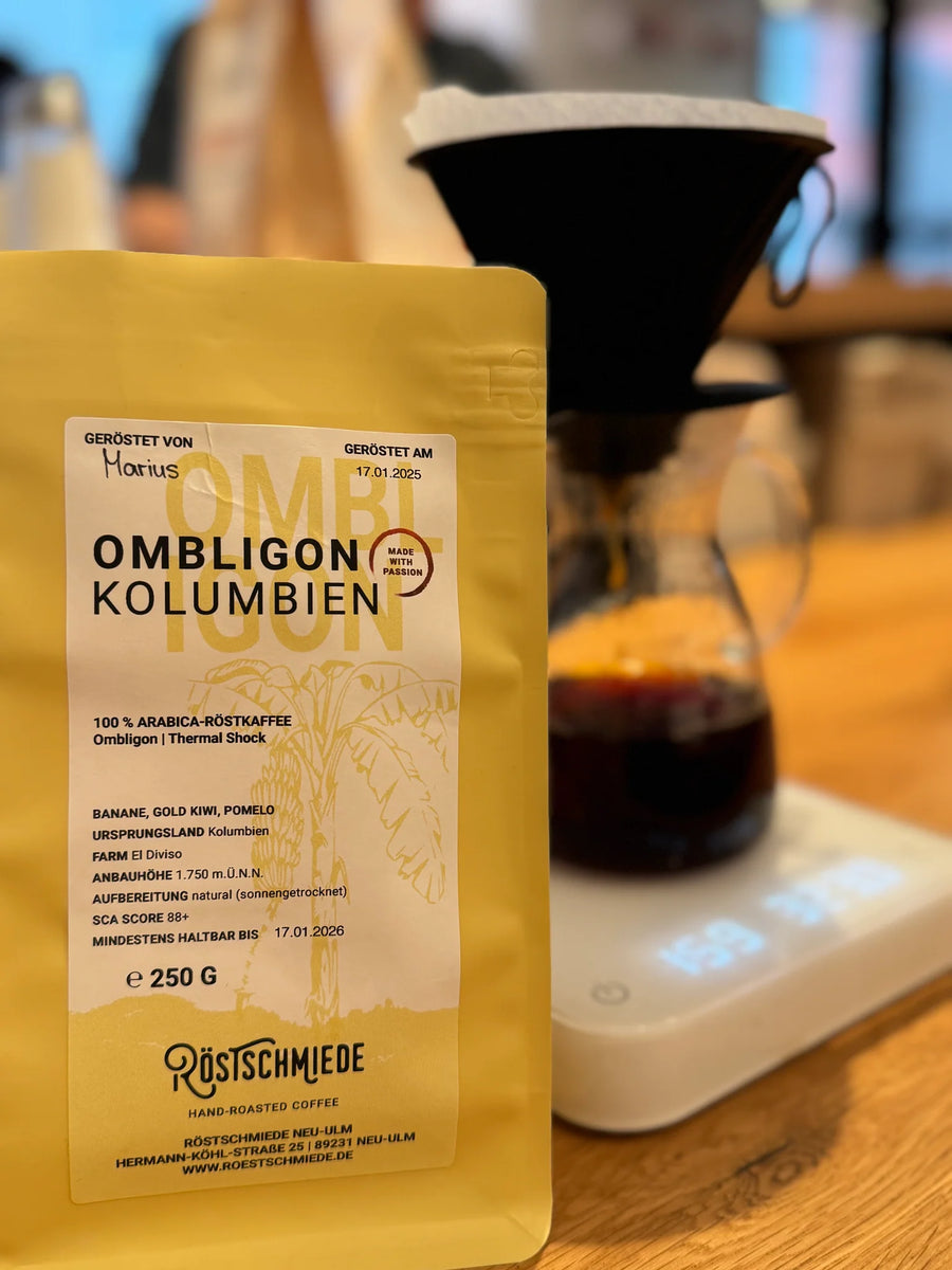 Röstschmiede Kaffeebohnen - Ombligon - Kolumbien: 100% Arabica