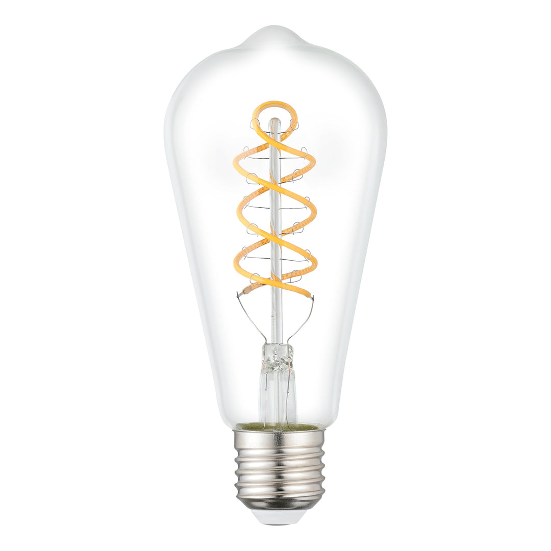 Leuchtmittel Lm_led_e27 Glas klar 1X7,3W L:14,3 Ø 6,4 cm in